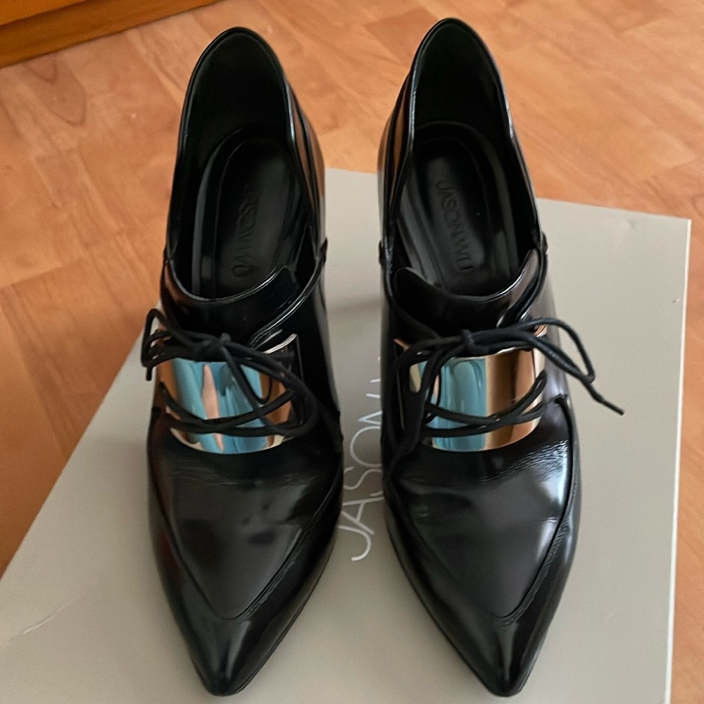 Jason Wu Black Patent Leather Heels